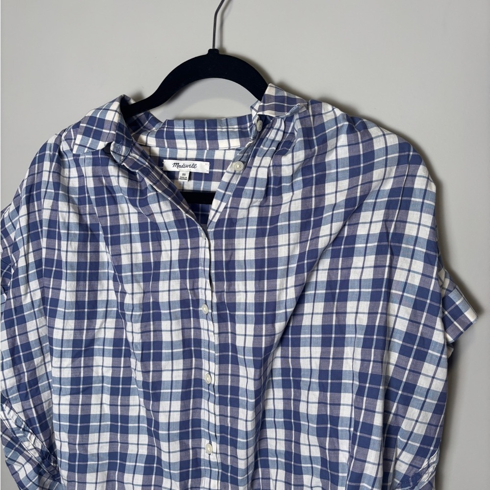 Madewell Central Open-Back Linus Plaid - Picture 3 of 8
